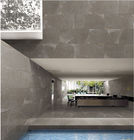 Nowoczesna komercyjna antypoślizgowa ceramiczna płytka podłogowa / 600 * 600 czarna kafelkowa ściana