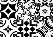 3d czarno-biały wygląd marmuru 600x600 ceramiczna płytka podłogowa