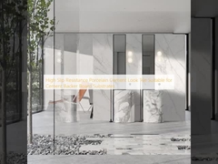 Wysoka odporność na poślizg płytki porcelanowej z cimentowym wyglądem nadaje się do podłoża tablicy cimentowej