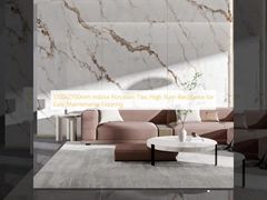 1200x2700mm Płytki porcelanowe w pomieszczeniach wewnętrznych Wysoka odporność na plamy dla łatwej konserwacji podłogi