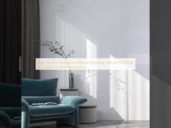 Wysoka odporność na zadrapania płytki porcelanowe w pomieszczeniach wewnętrznych w normie ISO13006 dla renowacji ścian