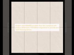 Nowoczesne porcelanowe płytki podłogowe o wymiarach 800 x 800 w połączeniu z wymiarami produktu 7501500 mm, zaprojektowane z myślą o zapewnieniu stylowych opcji podłogowych
