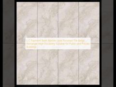 Zespół płatniczy LC Płytka porcelanowa o wyglądzie marmuru Beżowy prostokąt Wysoka trwałość Nadaje się do budynków publicznych i prywatnych