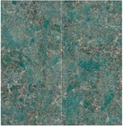Zielony kolor Marmurowa płyta Polerowane granitowe płytki podłogowe o grubości 6 mm