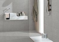 Toaleta Nowoczesna płytka porcelanowa, nowoczesne szare płytki łazienkowe R11 600x300mm