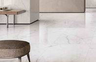 Carrara Super White Marble Porcelain Tile Grubość 12 Mm Odporna na kwasy