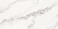 90 * 180cm Nowoczesny salon porcelanowy projekt płytki podłogowej Big Slab Calacatta Marble Design