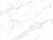 Nowoczesna porcelanowa płytka podłogowa i ścienna Calacatta Wygląd białego marmuru Wielkoformatowa płytka porcelanowa 1600 * 3600 mm