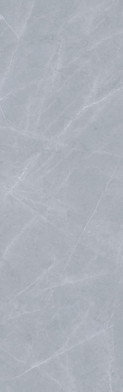 Szary marmurowy kamień 800 * 2600 mm Nowoczesna porcelanowa płytka podłogowa