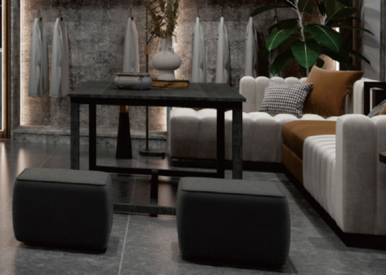 Karen Grey Wielkość 750x1500 Marmurowy wygląd Płytki porcelanowe do użytku mieszkalnego