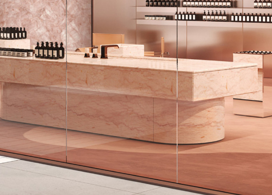 Elegantny 6mm Wnętrze Porcelanowy Płytka ścienna do dekoracji salonu
