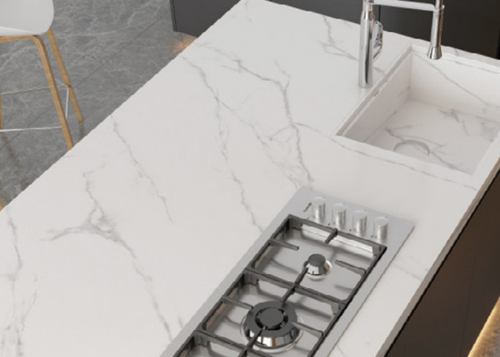 Płytki porcelanowe w salonie z wzorem 1600*3200mm 3