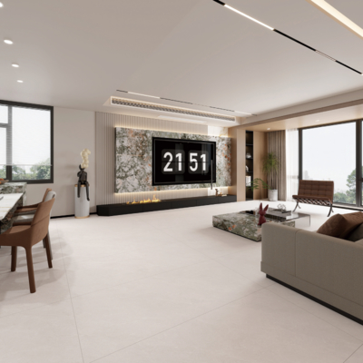 Matt Finish i Wnętrze Porcelanowe Płyty ścienne z współczynnikiem absorpcji 0,1%