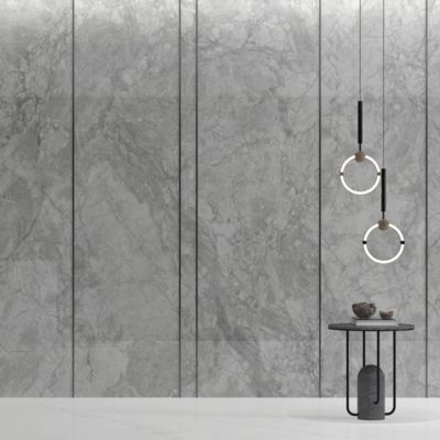 9mm Thickness Glaze Polished Interior Porcelain Wall Slab with High Slip Resistance for Indoor Design