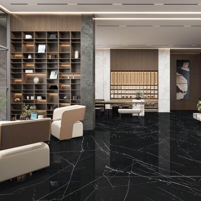 Trwałe płytki porcelanowe o wyglądzie marmuru z metodą montażu na cienką zaprawę, zapewniające długotrwałe rozwiązania powierzchniowe