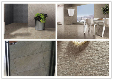 Glazurowane ceramiczne płytki podłogowe z piaskowca Wklęsły wypukły wzór Powierzchnia Płytka porcelanowa o wyglądzie cementu