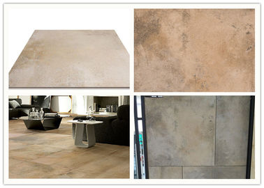 Matowe porcelanowe płytki podłogowe 600x600 Żółte przypadkowe zabarwienie