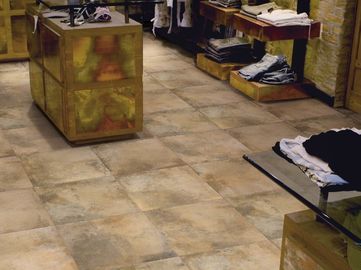 Płytki ceramiczne o wymiarach 60x60 cm o wyglądzie cementu mniej niż 0,05% współczynnika absorpcji
