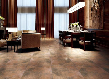 Przeszklone wewnętrzne płytki porcelanowe Wklęsły wypukły wzór Żółty Przypadkowe zabarwienie