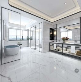 Wielkoformatowa płytka ceramiczna Carrara Marble Look 300 * 1200 Mm Dokładne wymiary
