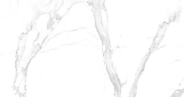 Super White Color Carrara Indoor Porcelain Tiles Niski współczynnik absorpcji