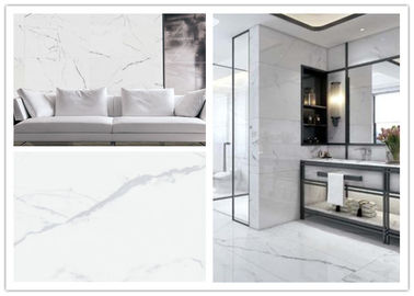 Odporność na ścieranie Wygląd marmuru Płytka porcelanowa Do salonu / 600x300 Płytki podłogowe Ceramiczna płytka podłogowa w kuchni