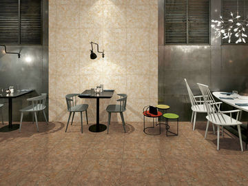 Żółta nowoczesna porcelanowa płytka podłogowa, matowa porcelanowa płytka łazienkowa
