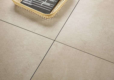 Rustykalna półpolerowana nowoczesna płytka porcelanowa Lapato Beige Texture Good Look 600x600 Mm