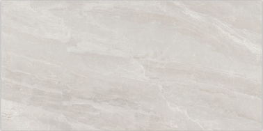 Duże płytki Jasnoszary marmur wygląda na pełną porcelanową podłogę i płytkę tła 750x150cm