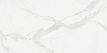 Wielkoformatowa matowa polerowana powierzchnia Carrara White Porcelain Tile / 1800x900 Glossy Ceramic Tile