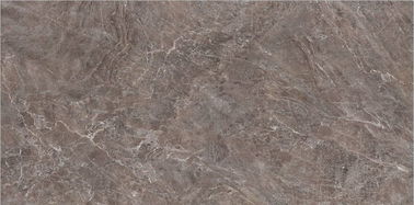 Cienka 900 * 1800 mm wewnętrzna grubość płytek porcelanowych 10 mm antypoślizgowa brązowe płytki wewnętrzne w kolorze