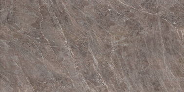 Luksusowa, brązowa, marmurowa płytka porcelanowa w dużym rozmiarze 36 * 72 cale do salonu