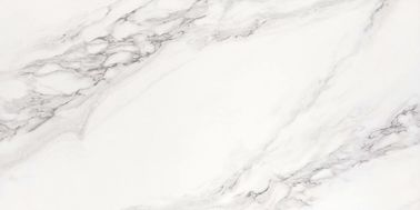 90 * 180cm Nowoczesny salon porcelanowy projekt płytki podłogowej Big Slab Calacatta Marble Design