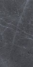 Polerowane płytki podłogowe z porcelany 900x1800mm Salon Tanie duże płytki ścienne w kolorze czarnym