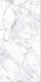Duży rozmiar Biały kolor 1600 X 3200 mm Porcelanowa płytka podłogowa do salonu