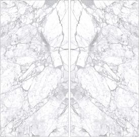 Płytka porcelanowa z efektem marmuru Ceramiczna płytka podłogowa i ścienna w łazience Duża płyta 64'X128' Nowoczesna płytka ścienna