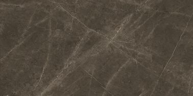 Wielkoformatowy 750x1500 Brązowy kolor Wygląd marmuru Polerowana płyta gresowa Płytki porcelanowe wewnętrzne Duża ceramiczna łazienka