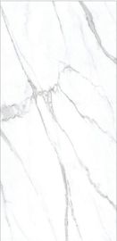 Biały kolor Duży rozmiar 900x1800mm Odporna na zużycie porcelanowa płytka ścienna