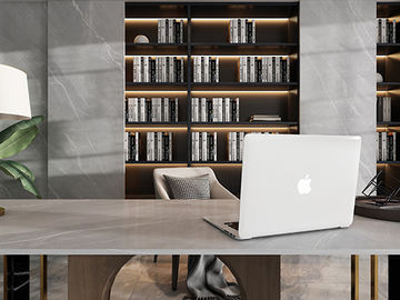 Nowoczesna płytka porcelanowa Wielkoformatowa płytka porcelanowa Szara podłoga Duży rozmiar 800x2600mm Projekt marmurowy wygląd Największa płytka