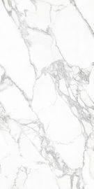Włochy design carrara biały marmur wygląda w pełni polerowane glazurowane porcelanowe płytki podłogowe Salon porcelanowa płytka podłogowa